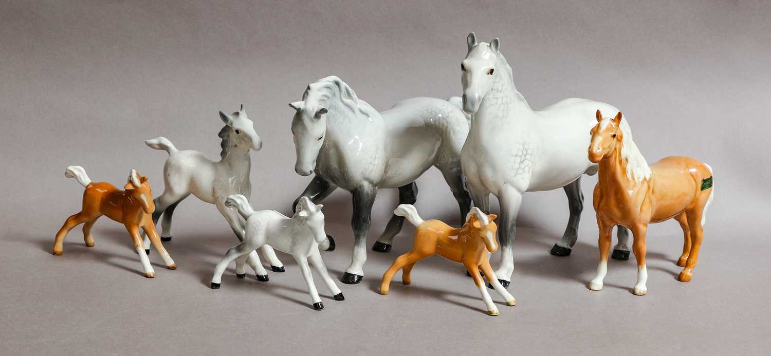 Lot 1178 - Beswick Horses and Foals