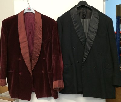 Lot 320 - Assorted costume comprising a gents morning...