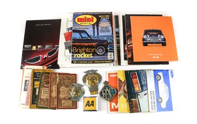 Lot 105 - Handbooks and Manuals, to include: Ford Escort...
