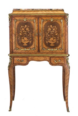 Lot 582 - A French Louis XV Kingwood, Tulipwood,...