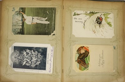 Lot 247 - An Early Album Containing Approx. 150 Cards...