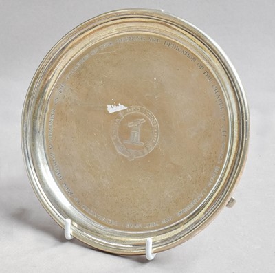 Lot 20 - A George IV Scottish Silver Waiter, by James...