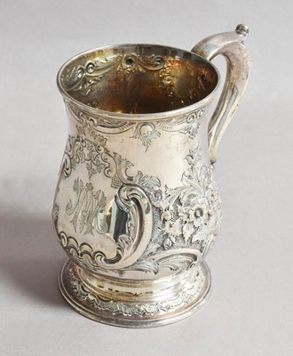 Lot 74 - A Victorian Silver Mug, by Richard Martin and...