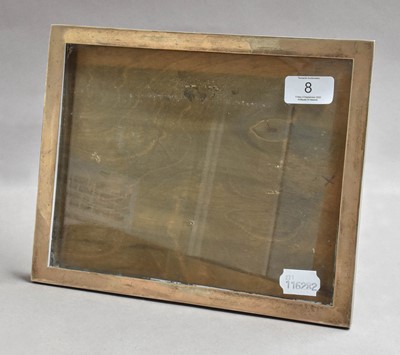 Lot 8 - A George V Silver Photograph-Frame, by Sanders...