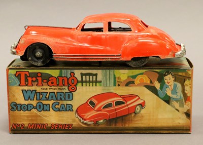 Lot 198 - Triang Wizard Stop-On Car