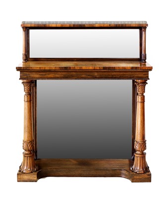 Lot 461 - A Regency Carved Rosewood Chiffonier, early...