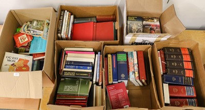 Lot 330 - Six boxes of books including volumes on law...