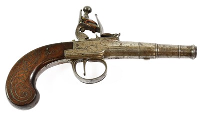 Lot 2442 - An 18th Century "Queen Anne" Flintlock Pocket...