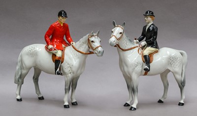 Lot 1140a - Beswick Hunting Group