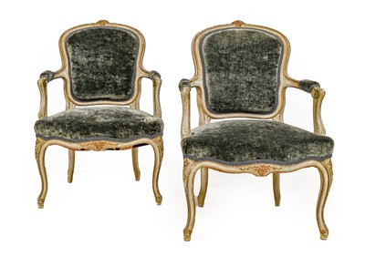 Lot 946 - A Pair of Late 19th Century French Beech and...