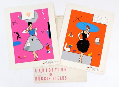 Lot 2233 - 1983 Exhibition of Duggie Fields, The Shiseido...