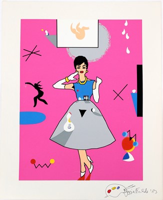 Lot 1088 - 1983 Exhibition of Duggie Fields, The