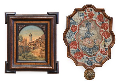 Lot 313 - A Nuremberg Parquetry Plaque, late 19th/early...