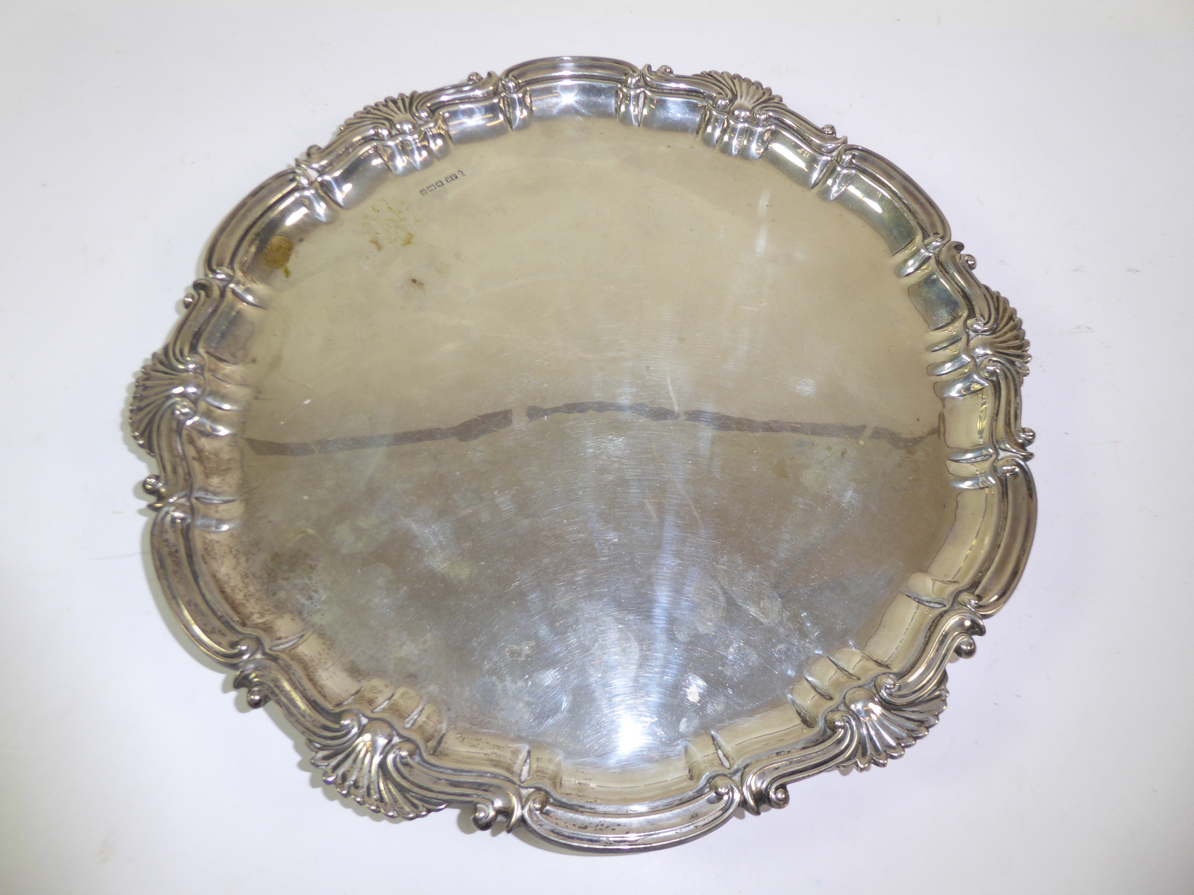 Lot 2117 - A George V Silver Salver