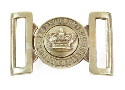 Lot 2118 - A Victorian Bedfordshire Constabulary Belt...