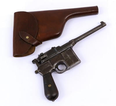 Lot 249 - A Deactivated C/96 Broom-Handled Mauser 7.63...