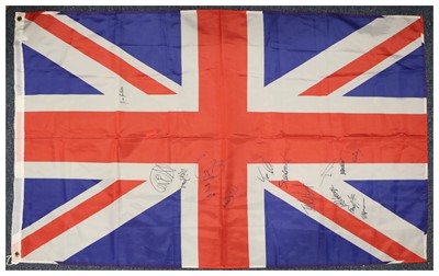 Lot 17 - UCI Road World Championship (Harrogate 2019) Autographed National Flags