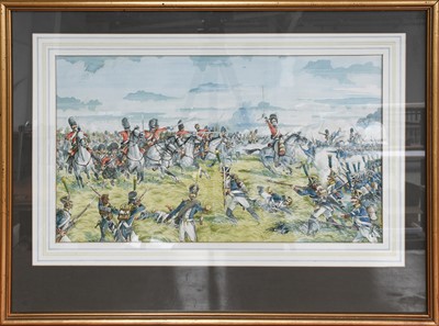 Lot 2128 - Peter Kempley Scots Greys - Waterloo, and...