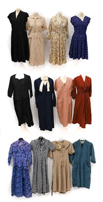 Lot 2062 - Assorted Circa 1940s Ladies Day and Evening...