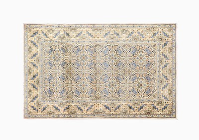 Lot 336 - Unusual Kashan Carpet Central Iran, circa 1970...
