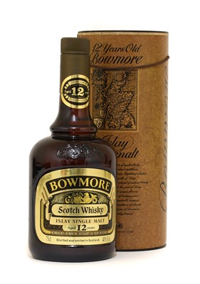 Lot 5183 - Bowmore 12 Years Old Islay Single Malt Scotch...