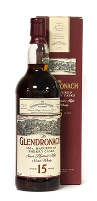 Lot 5197 - Glendronach 15 Year Old Single Highland Malt...