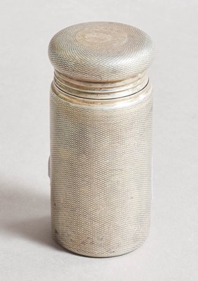 Lot 79 - An Edward VII Silver Canister, by Charles and...