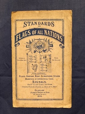 Lot 2104 - Flags. Drawings of the Flags In Use at the...