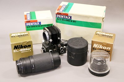 Lot 326 - Nikon Three EL-Nikkor Enlarging Lenses