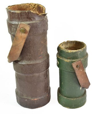 Lot 2193 - Two First World War Shell Carriers, the cork...