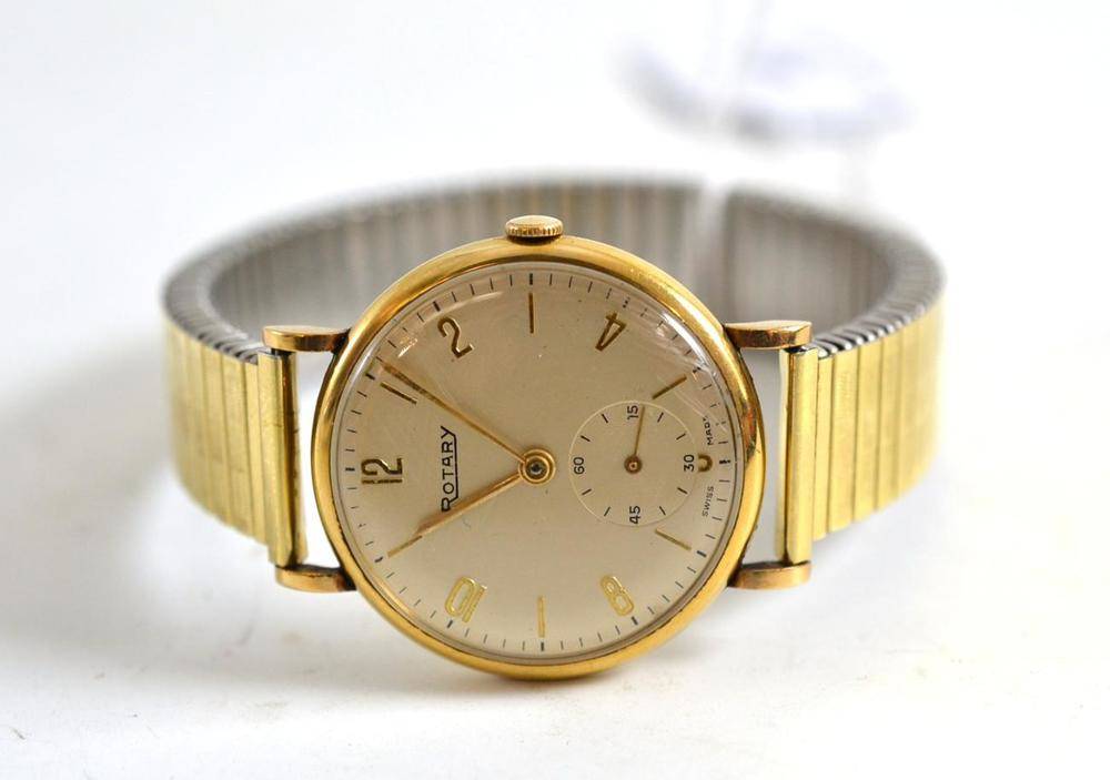 Lot 44 - A 9ct gold Rotary wristwatch