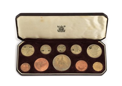 Lot 299 - Elizabeth II, 'Coronation' Proof Set 1953, 10...