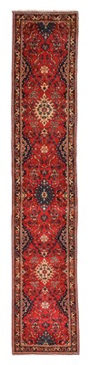 Lot 436 - Narrow Saroukh Runner West Iran, circa 1970...