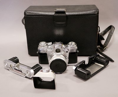 Lot 373 - Zeiss Ikon Contarex Bullseye Camera