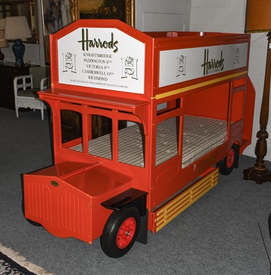 Lot 1259 - A child's novelty bunk bed formed as a London...