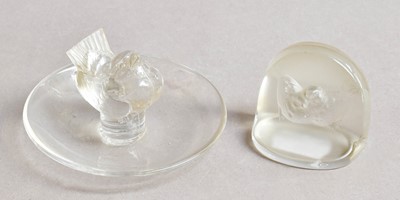 Lot 118 - René Lalique (French, 1860-1945): A Clear and...