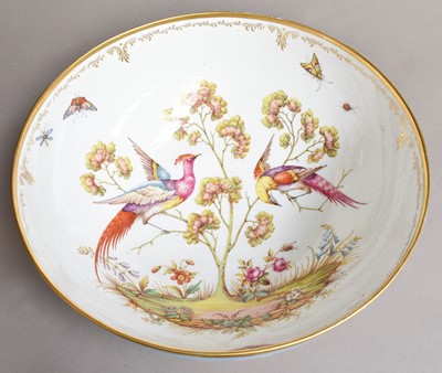Lot 32 - A 19th century Continental porcelain bowl...