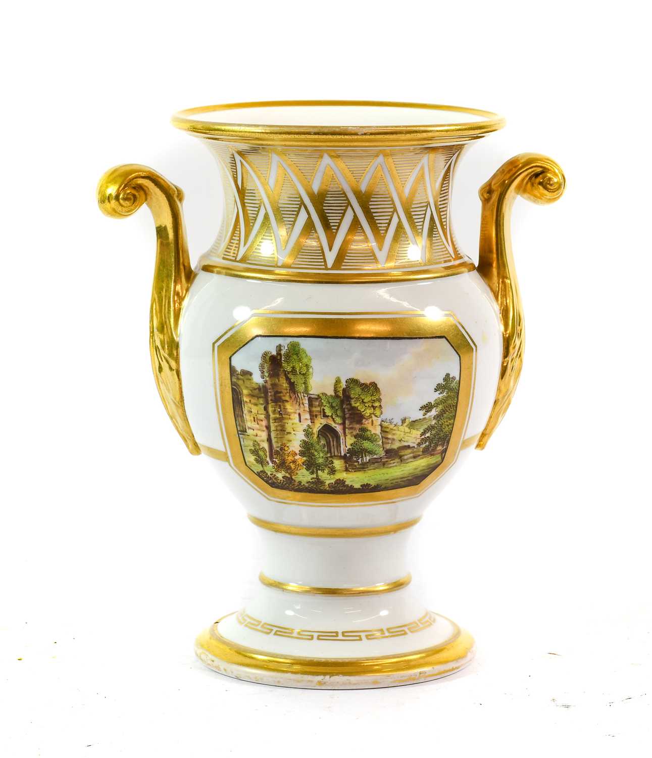 Lot 110 - A Spode Porcelain Vase, circa 1810, of...