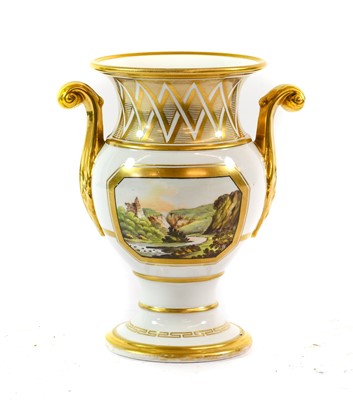 Lot 110 - A Spode Porcelain Vase, circa 1810, of...