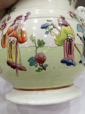 Lot 88 - A Spode Felspar Porcelain Pot Pourri Vase and...