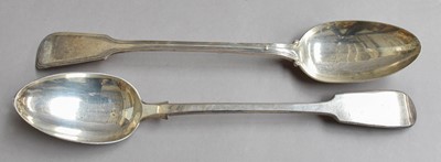 Lot 104 - Two Victorian Silver Basting-Spoons, The First...