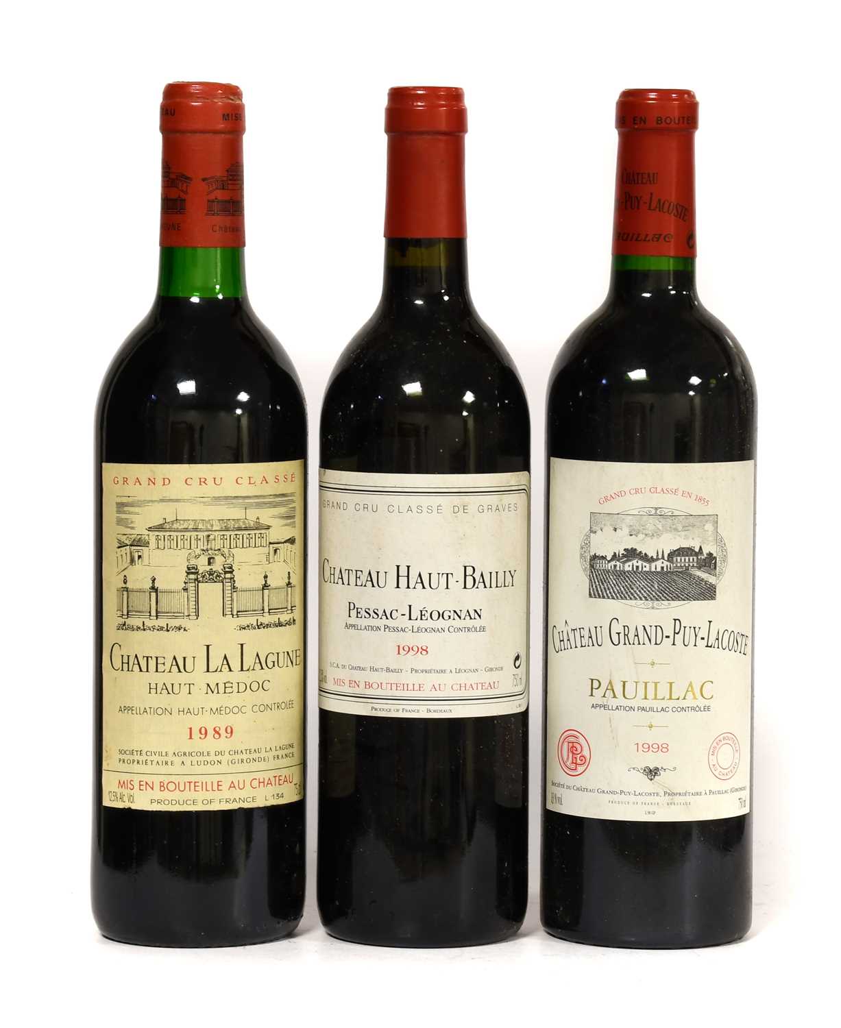 Lot 5048 - Château Grand-Puy-Lacoste 1998 Pauillac (one...