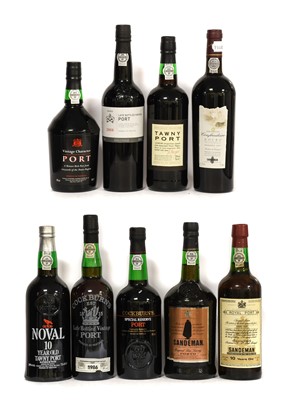 Lot 5163 - Noval 10 Year Old Tawny Port (one...