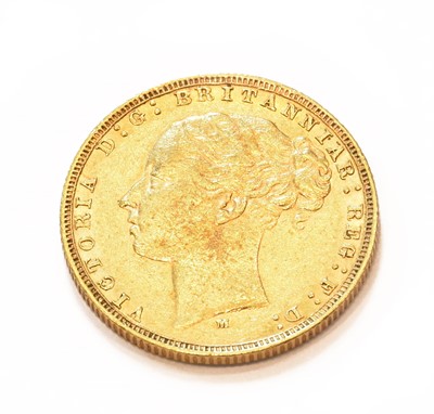 Lot 369 - Victoria, Sovereign 1880 M, Melbourne Mint,...