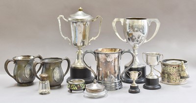 Lot 49 - A quantity of silver plated items including a...