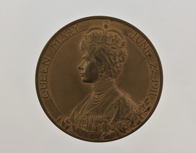 Lot 544 - 4 x Coronation Medals, comprising: Edward VII...