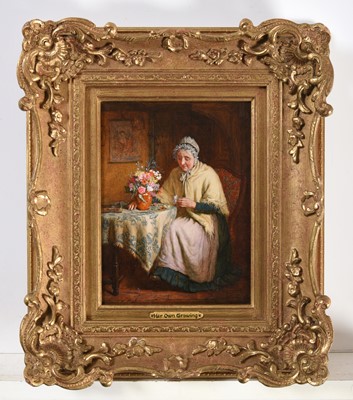 Lot 1101 - Robert W. Wright (fl.1871-1889) "Her Own...
