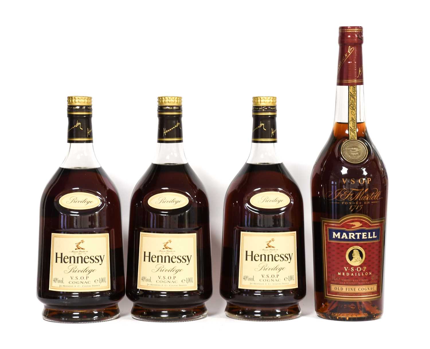 Lot 5140 - Hennessy V.S.O.P. Privilege Cognac, 1 litre...