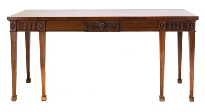 Lot 519 - A George III Adam-Style Serving Table, late...