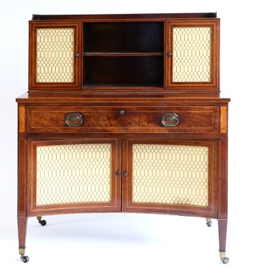 Lot 516 - A George III Sheraton Period Mahogany,...